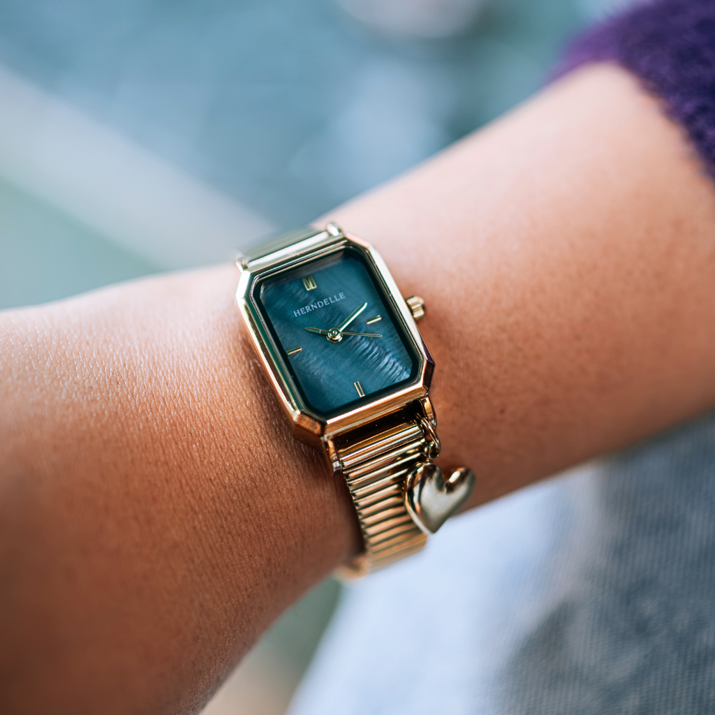 The Charmer - Black Pearl - HERNDELLE Watches For Women