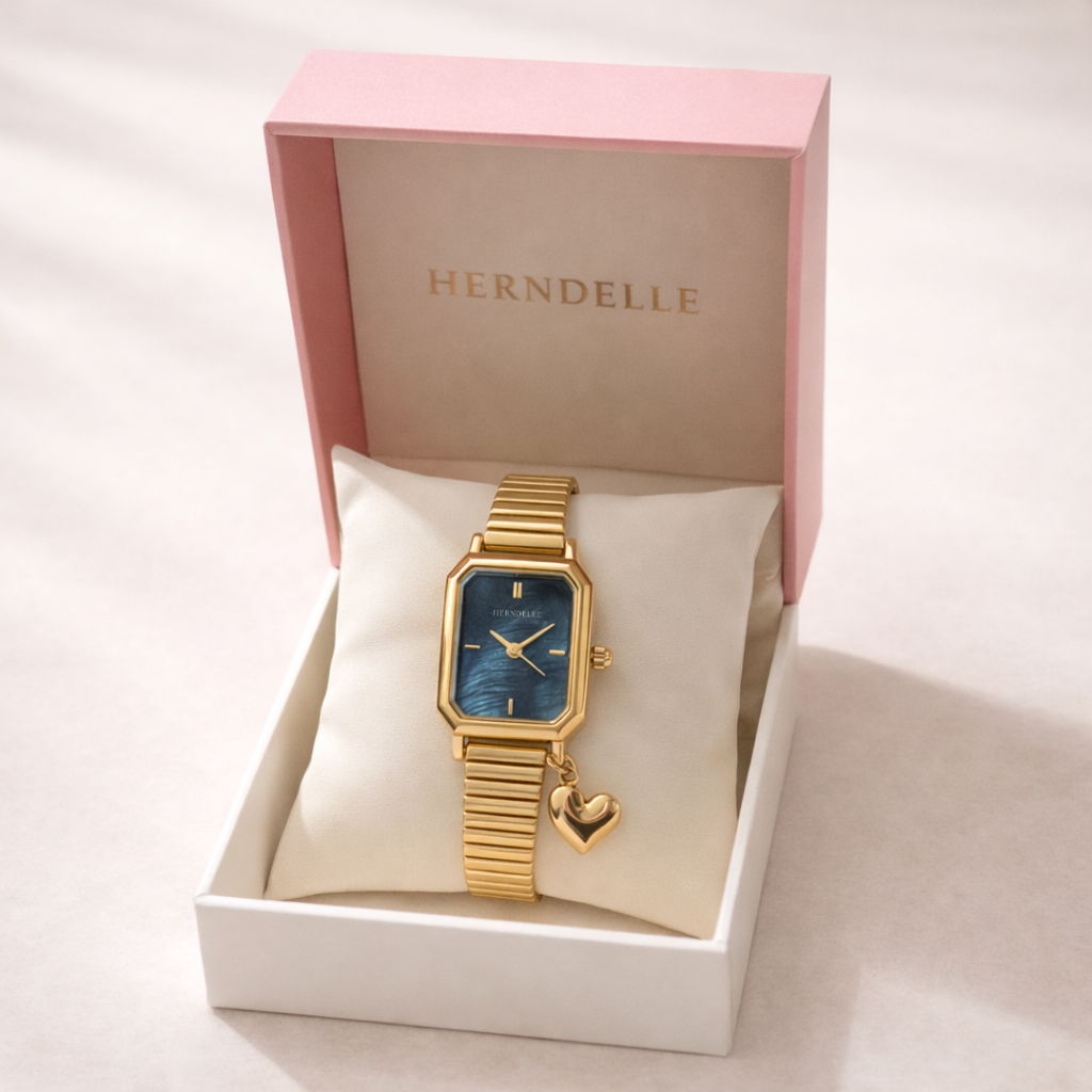 The Charmer - Black Pearl - HERNDELLE Watches For Women