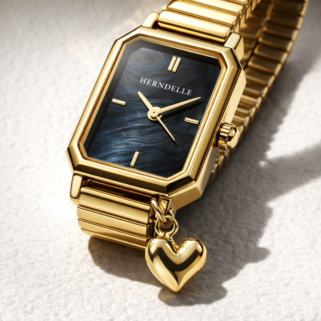 The Charmer - Black Pearl - HERNDELLE Watches For Women