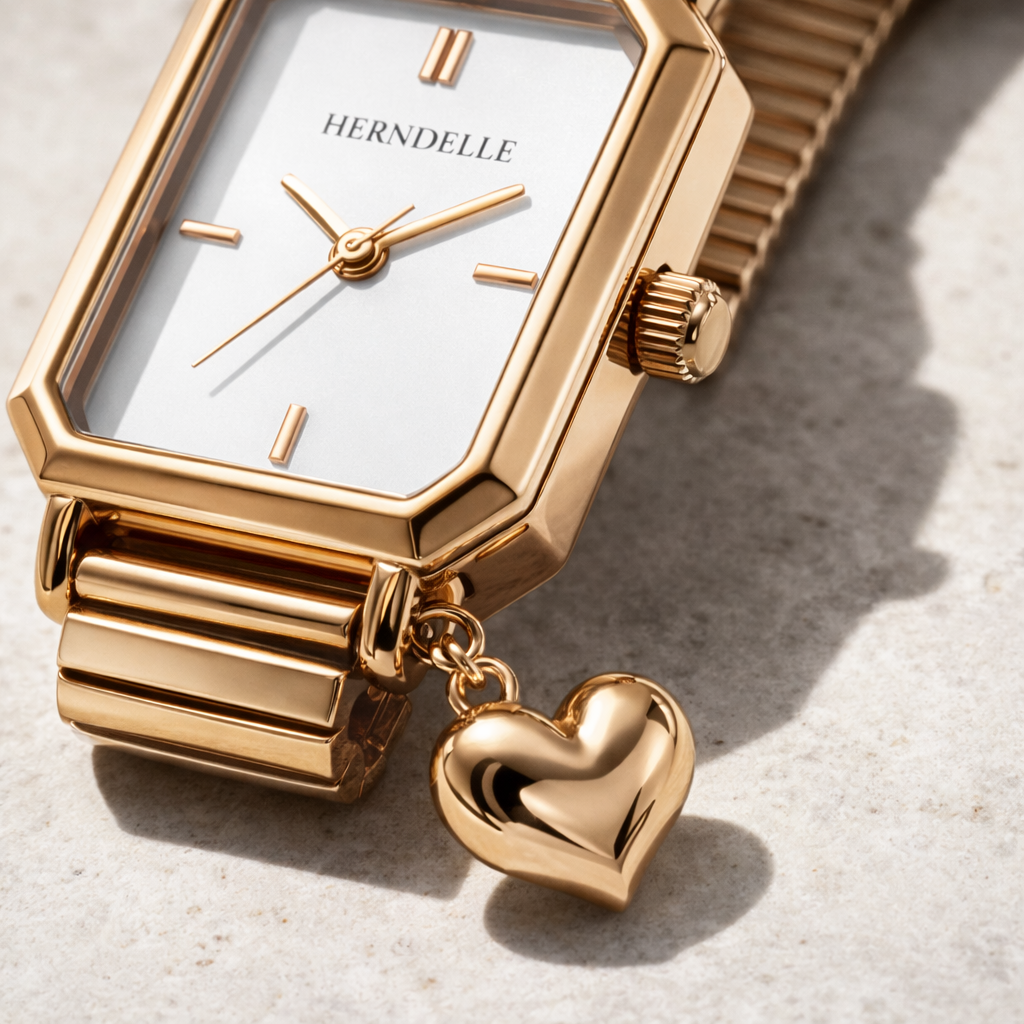 The Charmer - Rose Gold - HERNDELLE Watches For Women
