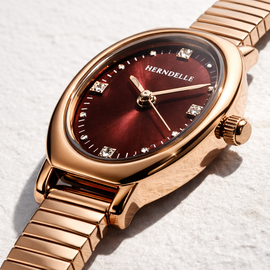 The Royalty - Rose Gold - HERNDELLE Watches For Women